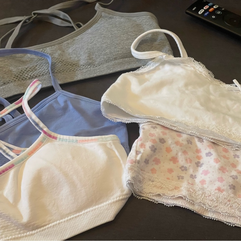 Training bras for girls